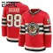 Fanatics Chicago Blackhawks Connor Bedard 24/25 Premium Winter Classic Trikot - Kinder (Rot)