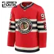 Fanatics Chicago Blackhawks Connor Bedard 24/25 Premium Winter Classic Trikot - Kinder (Rot)