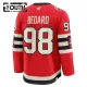 Fanatics Chicago Blackhawks Connor Bedard 24/25 Premium Winter Classic Trikot - Kinder (Rot)