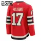 Fanatics Chicago Blackhawks Nick Foligno 24/25 Premium Winter Classic Trikot - Kinder (Rot)