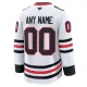 Fanatics Chicago Blackhawks Personalisiert 24/25 Away Premium Trikot - Herren (Weiss)