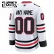 Fanatics Chicago Blackhawks Personalisiert 24/25 Away Premium Trikot - Kinder (Weiss)