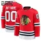 Fanatics Chicago Blackhawks Personalisiert 24/25 Home Premium Trikot - Kinder (Rot)