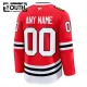 Fanatics Chicago Blackhawks Personalisiert 24/25 Home Premium Trikot - Kinder (Rot)