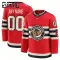 Fanatics Chicago Blackhawks Personalisiert 24/25 Premium Winter Classic Trikot - Kinder (Rot)