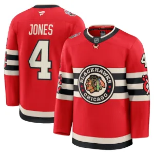 Fanatics Chicago Blackhawks Seth Jones 24/25 Premium Winter Classic Trikot - Herren (Rot)