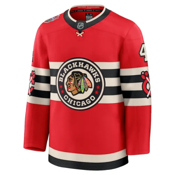Fanatics Chicago Blackhawks Seth Jones 24/25 Premium Winter Classic Trikot - Herren (Rot)