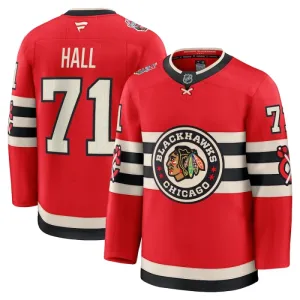 Fanatics Chicago Blackhawks Taylor Hall 24/25 Premium Winter Classic Trikot - Herren (Rot)