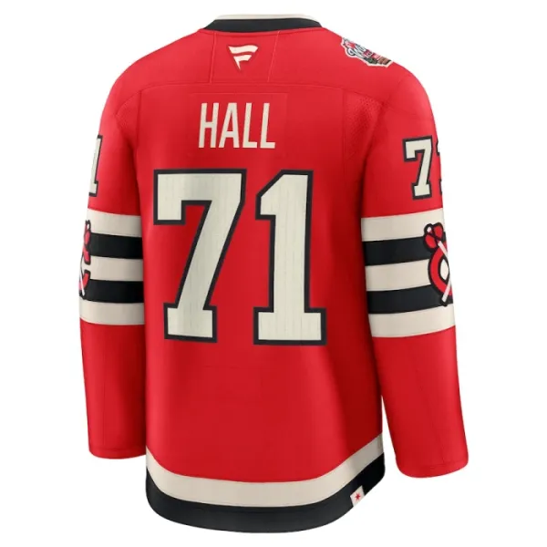 Fanatics Chicago Blackhawks Taylor Hall 24/25 Premium Winter Classic Trikot - Herren (Rot)