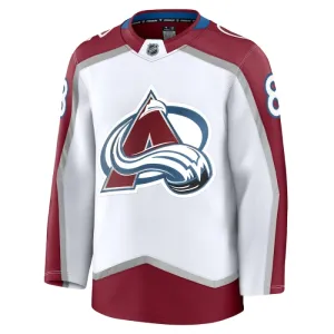 Fanatics Colorado Avalanche Cale Maker 24/25 Away Premium Trikot - Herren (Weiss)