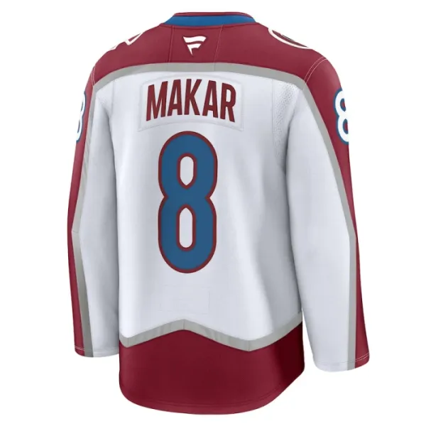 Fanatics Colorado Avalanche Cale Maker 24/25 Away Premium Trikot - Herren (Weiss)