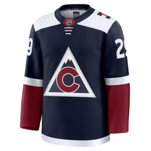 Fanatics Colorado Avalanche Nathan MacKinnon 24/25 Alternate Premium Trikot - Herren (Navy)