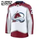 Fanatics Colorado Avalanche Nathan MacKinnon 24/25 Away Premium Trikot - Kinder (Weiss)