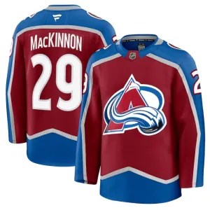 Fanatics Colorado Avalanche Nathan MacKinnon 24/25 Home Premium Trikot - Herren (Rot)