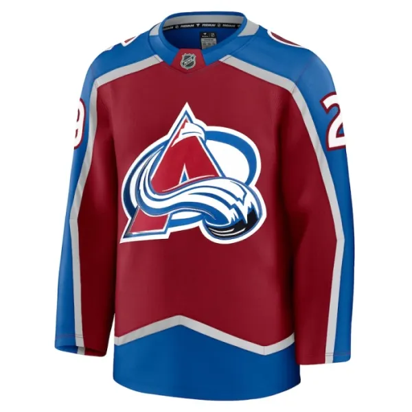 Fanatics Colorado Avalanche Nathan MacKinnon 24/25 Home Premium Trikot - Herren (Rot)