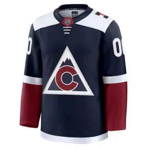Fanatics Colorado Avalanche Personalisiert 24/25 Alternate Premium Trikot - Herren (Navy)
