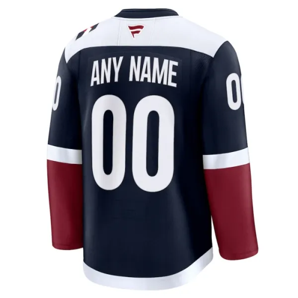 Fanatics Colorado Avalanche Personalisiert 24/25 Alternate Premium Trikot - Herren (Navy)