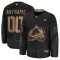 Fanatics Colorado Avalanche Personalisiert 24/25 Military Appreciation Practice Trikot - Herren (Schwarz)