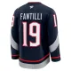 Fanatics Columbus Blue Jackets Adam Fantilli 24/25 Premium Stadium Series Trikot - Herren (Navy)
