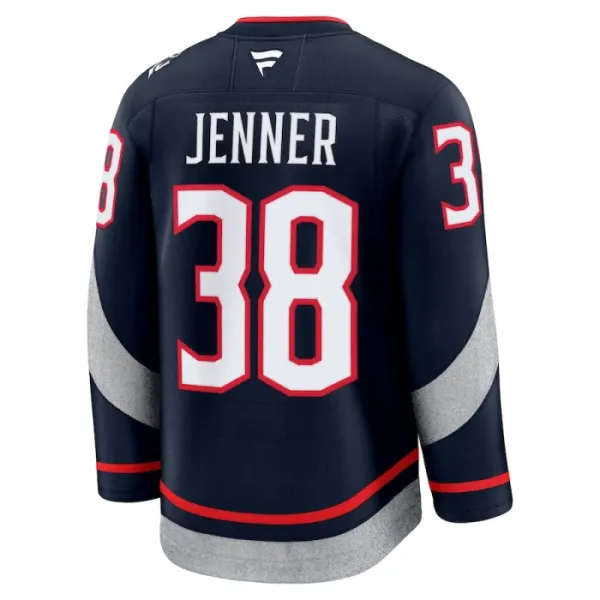 Fanatics Columbus Blue Jackets Boone Jenner 24/25 Premium Stadium Series Trikot - Herren (Navy)