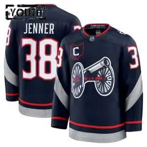 Fanatics Columbus Blue Jackets Boone Jenner 24/25 Premium Stadium Series Trikot - Kinder (Navy)