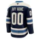 Fanatics Columbus Blue Jackets Personalisiert 24/25 Alternate Premium Trikot - Herren (Navy)