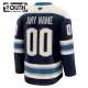 Fanatics Columbus Blue Jackets Personalisiert 24/25 Alternate Premium Trikot - Kinder (Navy)