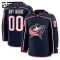 Fanatics Columbus Blue Jackets Personalisiert 24/25 Home Premium Trikot - Kinder (Navy)