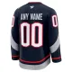 Fanatics Columbus Blue Jackets Personalisiert 24/25 Premium Stadium Series Trikot - Herren (Navy)