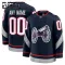 Fanatics Columbus Blue Jackets Personalisiert 24/25 Premium Stadium Series Trikot - Kinder (Navy)