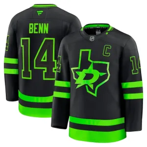 Fanatics Dallas Stars Jamie Benn 24/25 Alternate Premium Trikot - Herren (Schwarz)