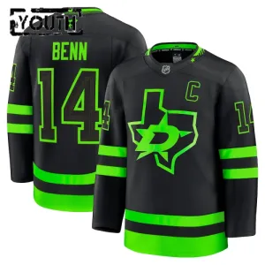 Fanatics Dallas Stars Jamie Benn 24/25 Alternate Premium Trikot - Kinder (Schwarz)