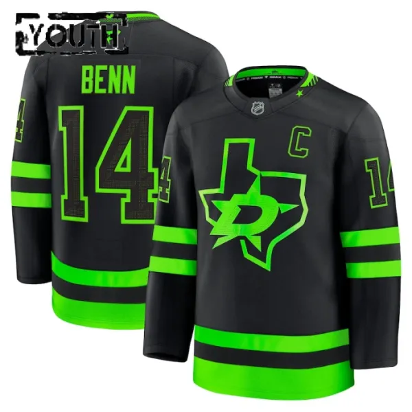 Fanatics Dallas Stars Jamie Benn 24/25 Alternate Premium Trikot - Kinder (Schwarz) Fanatics Dallas Stars Jamie Benn 24/25 Alternate Premium Trikot - Kinder (Schwarz)