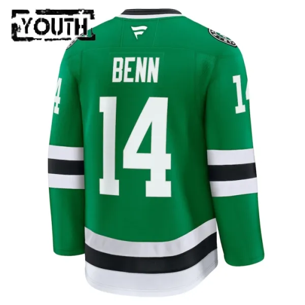 Fanatics Dallas Stars Jamie Benn 24/25 Home Premium Trikot - Kinder (Grün)