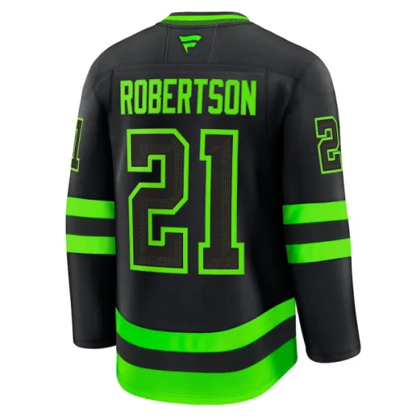 Fanatics Dallas Stars Jason Robertson 24/25 Alternate Premium Trikot - Herren (Schwarz)
