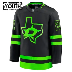 Fanatics Dallas Stars Jason Robertson 24/25 Alternate Premium Trikot - Kinder (Schwarz)
