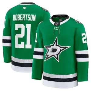 Fanatics Dallas Stars Jason Robertson 24/25 Home Premium Trikot - Herren (Grün)