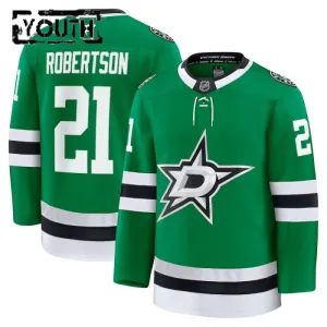 Fanatics Dallas Stars Jason Robertson 24/25 Home Premium Trikot - Kinder (Grün)