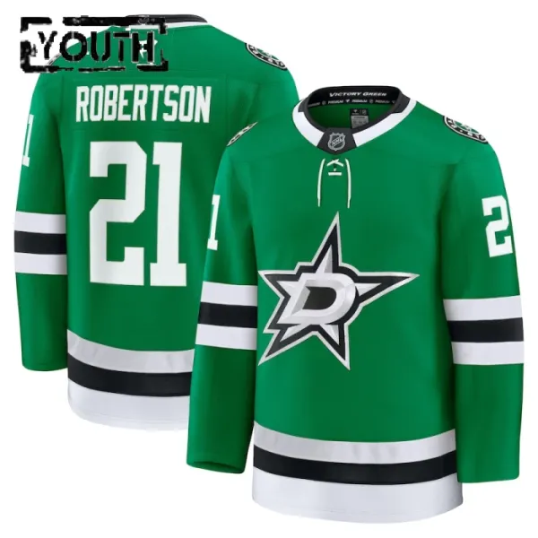 Fanatics Dallas Stars Jason Robertson 24/25 Home Premium Trikot - Kinder (Grün) Fanatics Dallas Stars Jason Robertson 24/25 Home Premium Trikot - Kinder (Grün)
