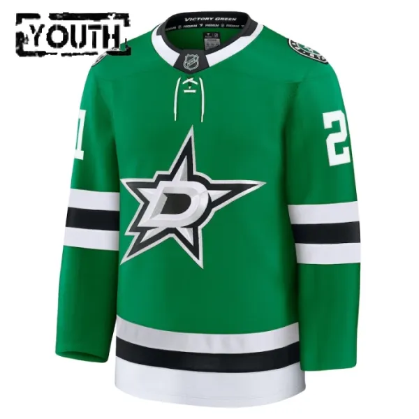 Fanatics Dallas Stars Jason Robertson 24/25 Home Premium Trikot - Kinder (Grün)
