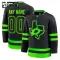 Fanatics Dallas Stars Personalisiert 24/25 Alternate Premium Trikot - Kinder (Schwarz)