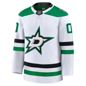 Fanatics Dallas Stars Personalisiert 24/25 Away Premium Trikot - Herren (Weiss)
