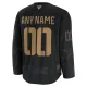Fanatics Dallas Stars Personalisiert 24/25 Military Appreciation Practice Trikot - Herren (Schwarz)