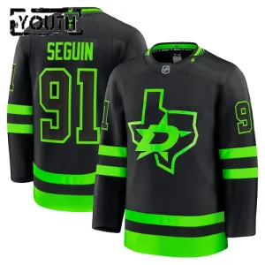 Fanatics Dallas Stars Tyler Seguin 24/25 Alternate Premium Trikot - Kinder (Schwarz)