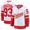 Fanatics Detroit Red Wings Alex Debrincat 24/25 Premium Stadium Series Trikot - Herren (Weiss)