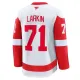 Fanatics Detroit Red Wings Dylan Larkin 24/25 Away Premium Trikot - Herren (Weiss)