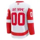 Fanatics Detroit Red Wings Personalisiert 24/25 Away Premium Trikot - Herren (Weiss)