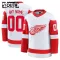 Fanatics Detroit Red Wings Personalisiert 24/25 Away Premium Trikot - Kinder (Weiss)