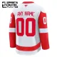 Fanatics Detroit Red Wings Personalisiert 24/25 Away Premium Trikot - Kinder (Weiss)