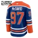 Fanatics Edmonton Oilers Connor McDavid 24/25 Home Premium Trikot - Kinder (Blau)